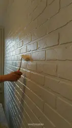 Имитация плитки в ванной из штукатурки своими руками фото