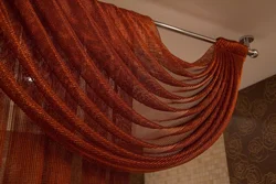 Curtain Like A Mesh For The Kitchen Photo