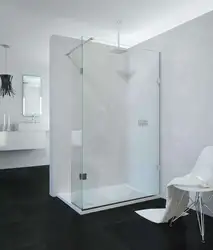 Glass shower screens for bathroom photo