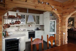 Кухни фото дизайн для срубов