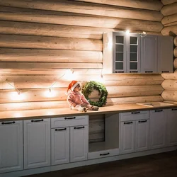 Kitchen Photo Design For Log Houses