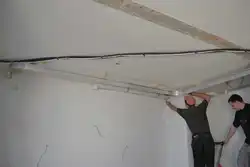 Ventilation In The Kitchen Under A Suspended Ceiling Photo