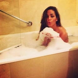 Photo of myself in the bathroom
