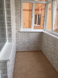 Лоджыі з цэглы фота