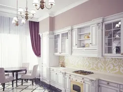 Обои Для Кухни В Интерьере Классика