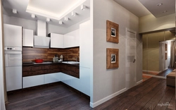 Studio kitchen design 40 m
