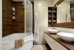 Bathroom wenge design