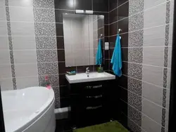 Wenge color bathroom photo