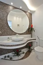 Yarımdairəvi küvet fotoşəkili olan küvet