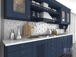 Blue Apron For Kitchen Interior