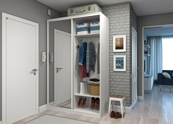 Small hallway wardrobe photo