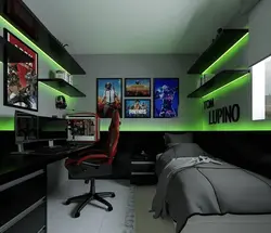 Bedroom for youth photo