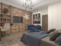 Bedroom for youth photo