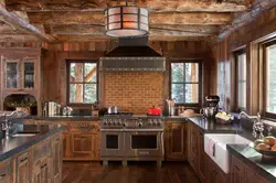 Услуби rustic дар дохили ошхона