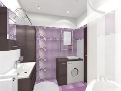 Lavender bathroom design