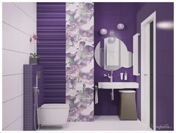 Lavender bathroom design