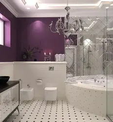 Lavanda vanna otağı dizaynı