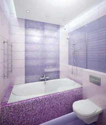 Lavender bathroom design