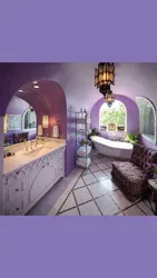Lavender Bathroom Design
