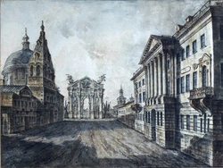 Design and architecture Gostiny Dvor
