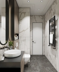 Studio bathroom interior