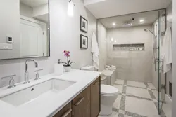 Studio bathroom interior