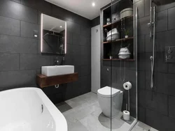 Studio bathroom interior