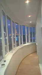 Лоджии полукруглые фото
