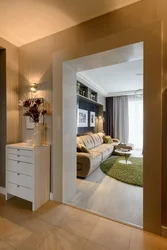 Hallway design between rooms