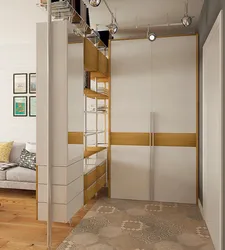 Hallway design between rooms
