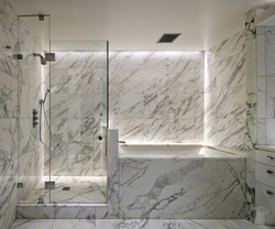 Granite bath interior