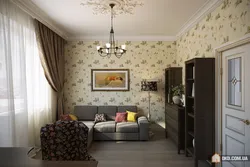 Living room interior in Stalin style