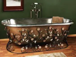 Cast iron bathtub design photo