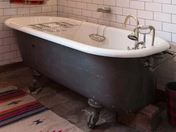 Cast iron bathtub design photo
