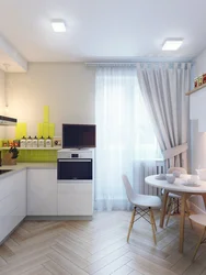 Kitchen interior 36 sq m