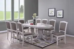 Фото современных столов и стульев для кухни