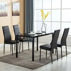 Photo of modern tables and chairs for the kitchen
