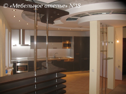 Кухни с барными стойками фото гипсокартон
