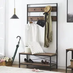 Open hanger for the hallway in a modern style photo