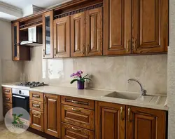 Фото Кухни Из Дуба С Темной Столешницей