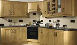 Фото Кухни Из Дуба С Темной Столешницей