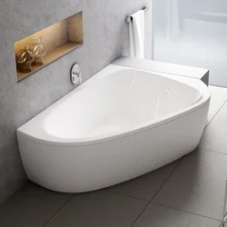 Corner bath for home photo