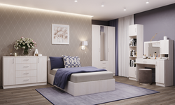Photo of bedroom sets in light colors