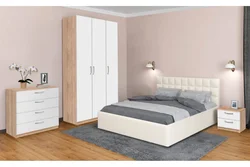 Photo of bedroom sets in light colors