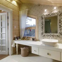 Bir Ölkə Evində Hamam Dizaynı Fotoşəkili