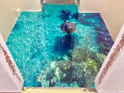 Epoxy resin bathroom photo