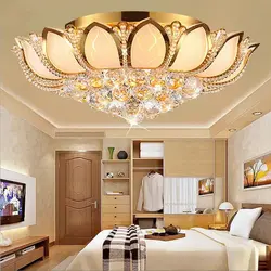 Ceiling Chandeliers In The Living Room Photo For Low Ceilings