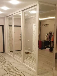 Mirror Doors For A Wardrobe In The Hallway Photo