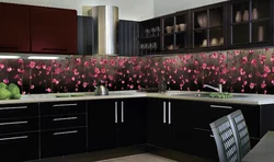 Дизайн кухни с фартуком из панели