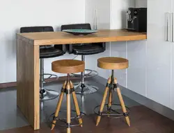 Bar counter for the kitchen with your own hands from the countertop photo